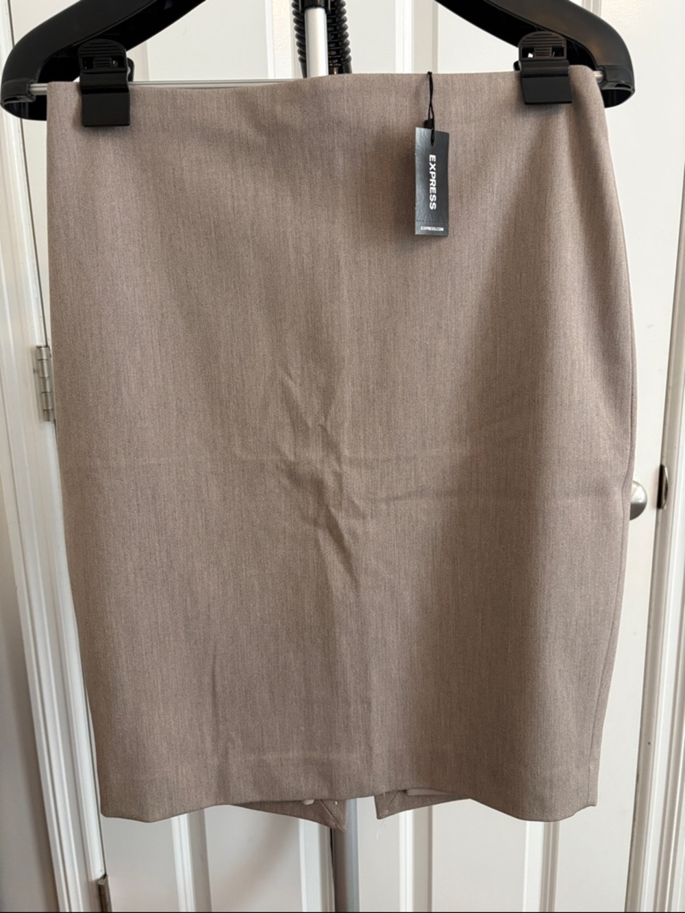 Express Taupe Pencil Skirt